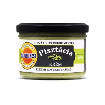 Dia-wellness pisztáciakrém hozzáadott cukor mentes 0,2 kg