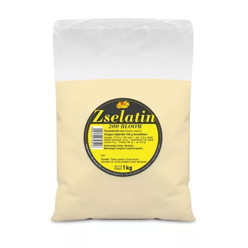 Zselatin (200 Bloom) 1 kg
