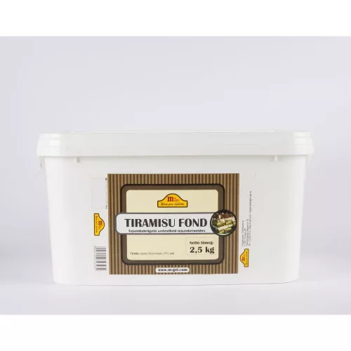Tiramisu ízű fond