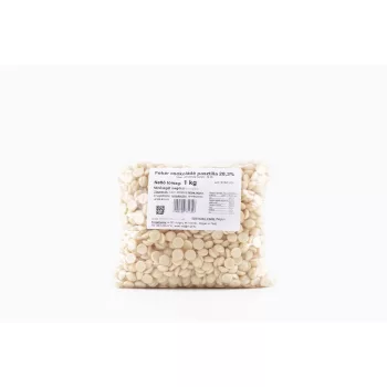Fehércsokoládé pasztilla 1 kg
