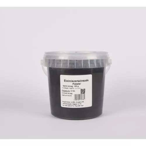 Élelmiszerszínezék /carbo med fekete E-153 / 0,1 kg