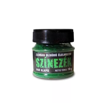 Zsírban oldódó ételszínezék 10g Zöld