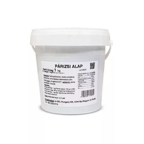 PÁRIZSIKRÉM ALAP 1 kg