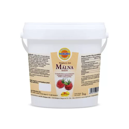 Dia-wellness Málna dzsem 1 kg