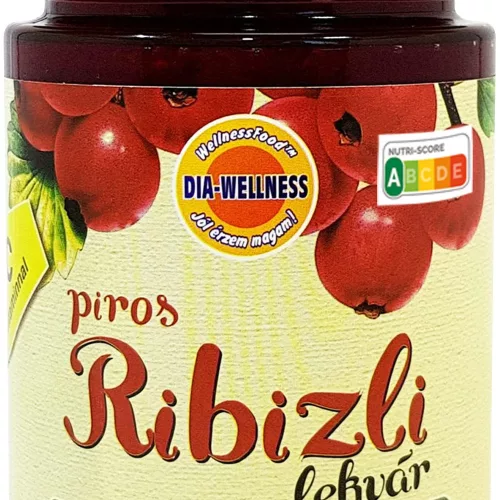 Dia-Wellness Pirosribizli Lekvár