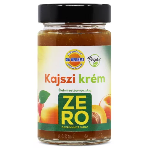 Dia-wellness zéró kajszi krém 250g