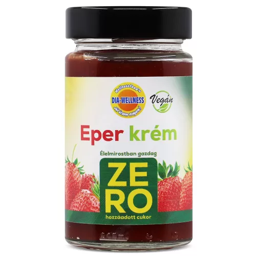 Dia-wellness zéró eper krém 250g