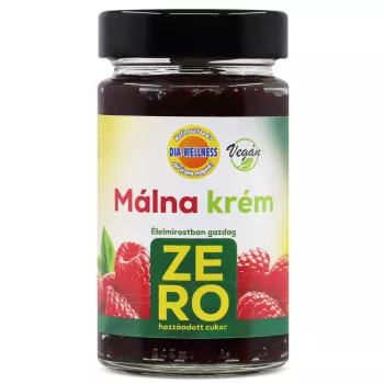 Dia-wellness zéró málna krém 250g
