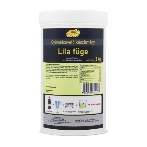 Lilafüge gyümölcsvelő készítmény 2 kg