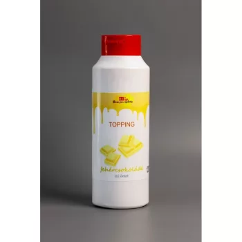 Fehércsokoládé ízű öntet 1,2 kg
