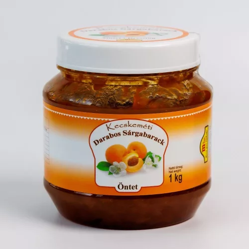 Kecskeméti darabos sárgabarack öntet 1 kg