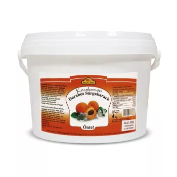Kecskeméti darabos sárgabarack öntet 4 kg