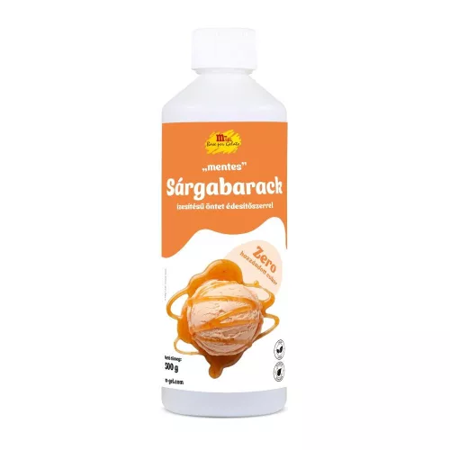 „Mentes” sárgabarack öntet zéró hozzáadott cukorral 500 g