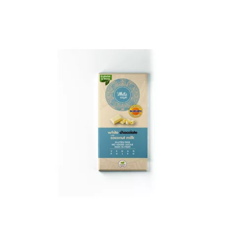 Dia-wellness Kókusztejes fehércsokoládé 80 g