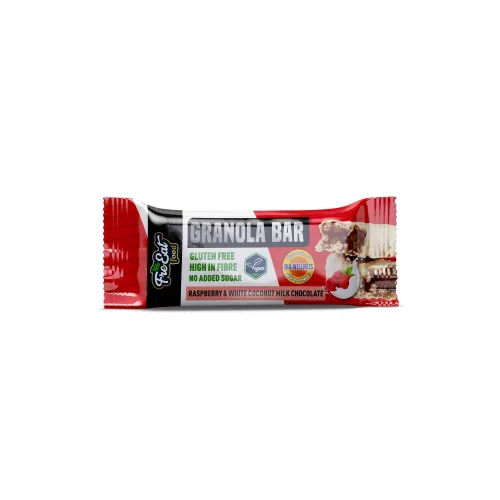 Dia-wellness Granola szelet málna fehércsoki 50 g