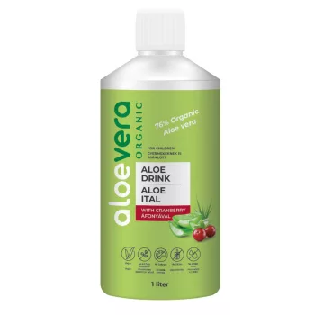 Aloe Vera Organic Ital áfonyával 1000ml