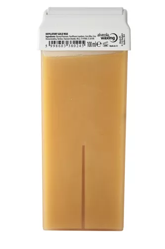 Alveola Waxing Gold gyantapatron 100ml széles fej