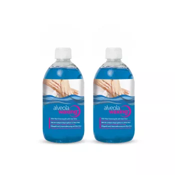   Alveola Waxing Gyantázás utáni lemosó olaj Aloe Vera-val 2x300ml