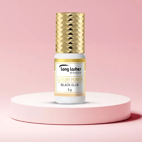 Long Lashes Luxury Power Black műszempilla ragasztó 5ml