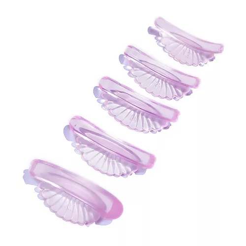 Long Lashes öntapadós kagyló formájú szilikon pad szett 5 pár