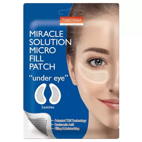 PureDerm Szem környék kezelő mikrotűs anti-aging bőrtapasz 2db