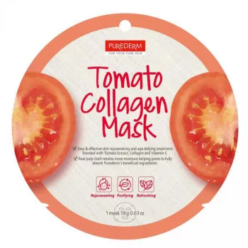 PureDerm Paradicsom maszk circle