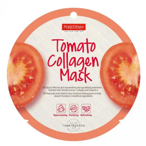 PureDerm Paradicsom maszk circle