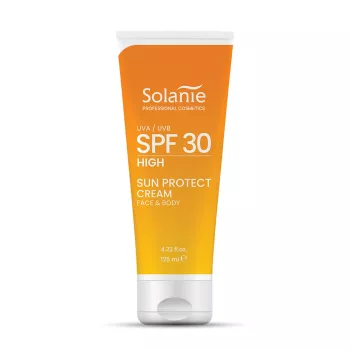 Solanie SPF30 napozókrém arcra és testre 122ml