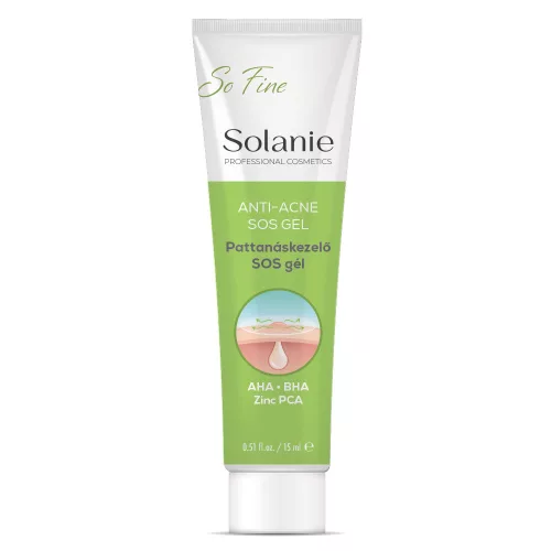 Solanie So Fine Pattanáskezelő SOS gél 15ml