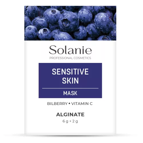Solanie Alginát Sensitive Bőrnyugtató maszk 6g+2g