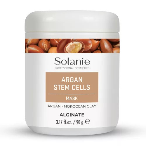 Solanie Alginát Argán növényi őssejtes maszk  tégelyes 90g