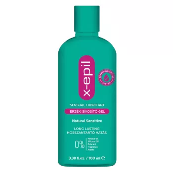 X-Epil Érzéki síkosító gél Natural Sensitive 100ml