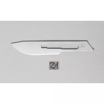 ProSafe steril acél pedikűr késpenge #21 100db