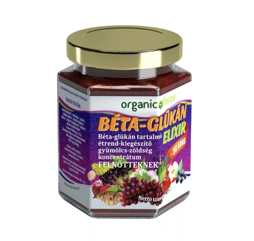 Béta-glükán Elixír 210g - organic force