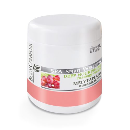 Golden GREEN Spa Spirit Wellness Mélytápláló Masszázskrém 250ml