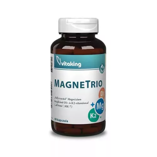 Vitaking MagneTrio [Mg+K2+D3] 80 kapszula
