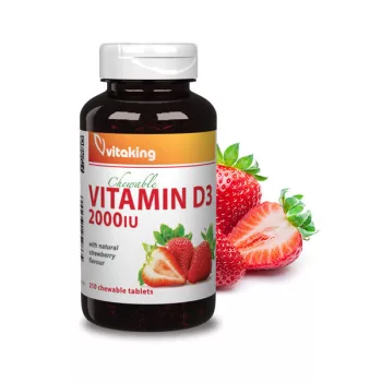 Vitaking D3-vitamin 2000NE 210 szopogató tabletta