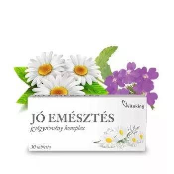 Vitaking Jó Emésztés Gyógynövény Komplex 30 tabletta
