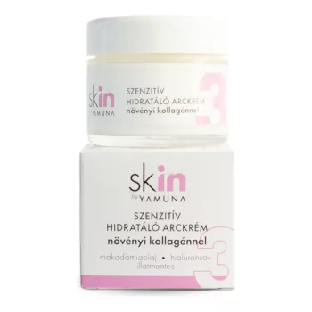   skIN by Yamuna szenzitív hidratáló arckrém növényi kollagénnel 50ml